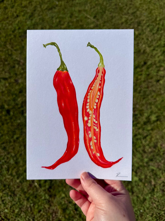 'That's hot' Pencil on Paper -ORIGINAL
