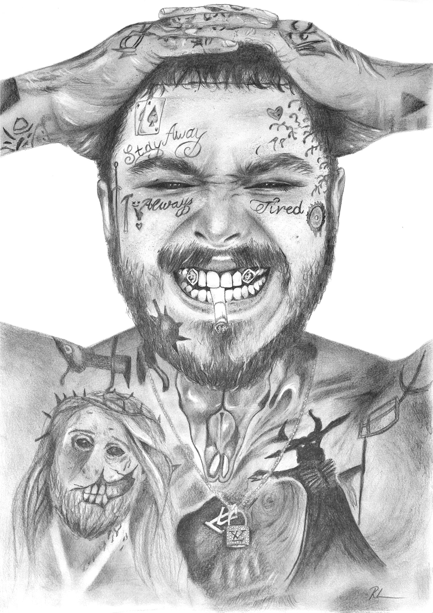 PENCIL ON PAPER PRINTS