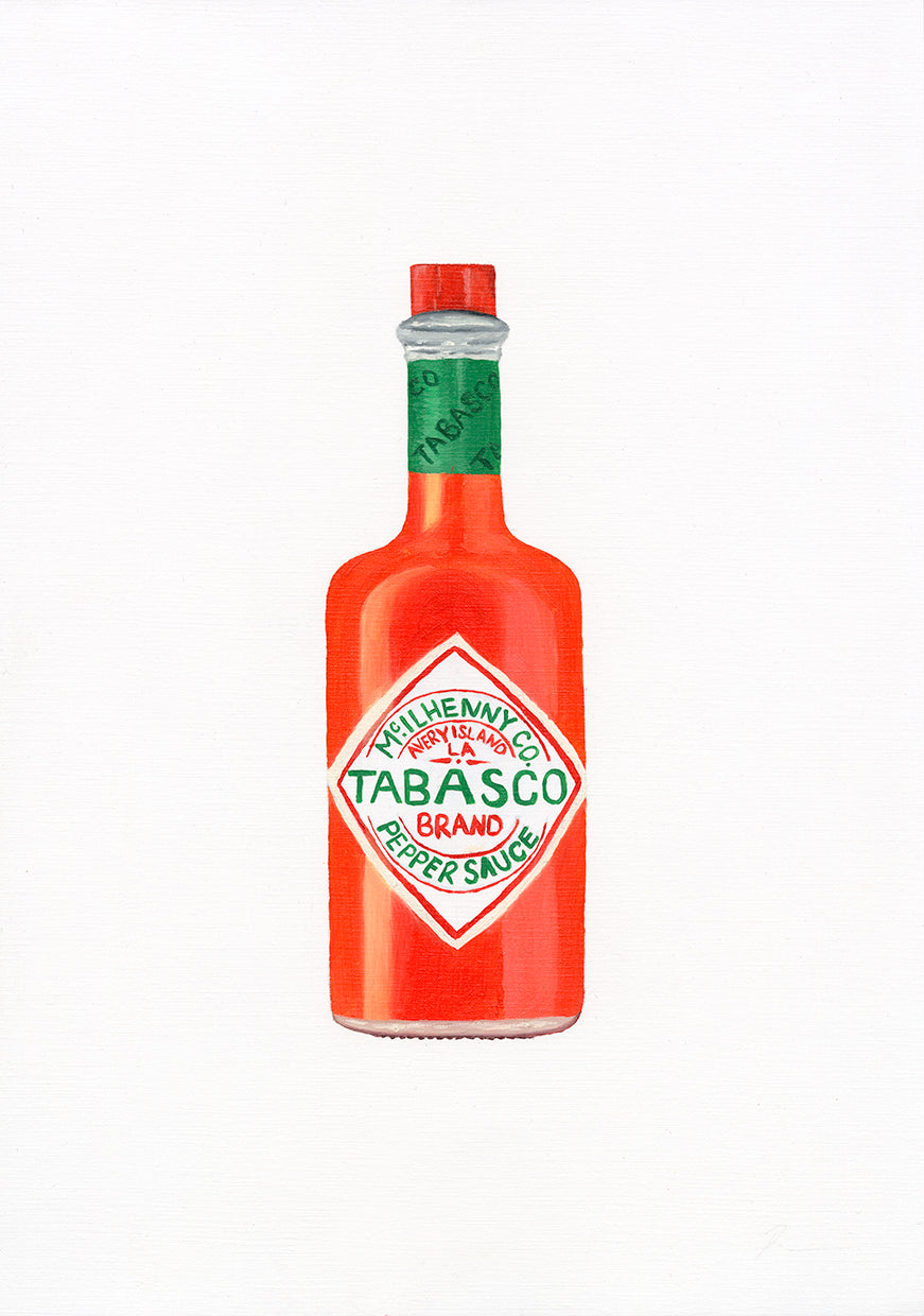 'Tabasco' Oil on Paper- Print