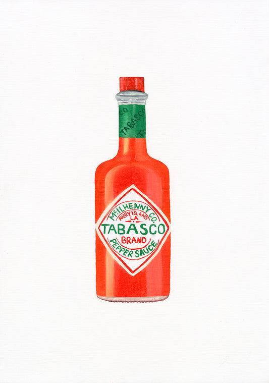 'Tabasco' Oil on Paper- ORIGINAL