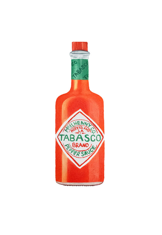 'Tabasco' Oil on Paper- ORIGINAL